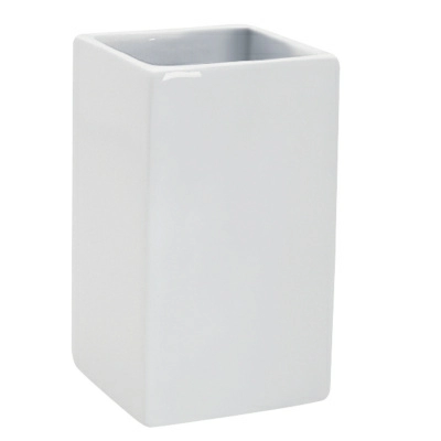 1 Стакан для зубных щеток Spirella Quadro, белый