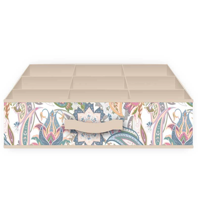 Органайзер для хранения Hausmann Paisley 35x27x9см, бежевый фото 3