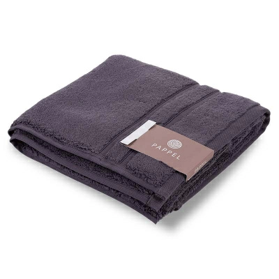 Полотенце махровое Pappel Cirrus/S 50x100см, цвет антрацит