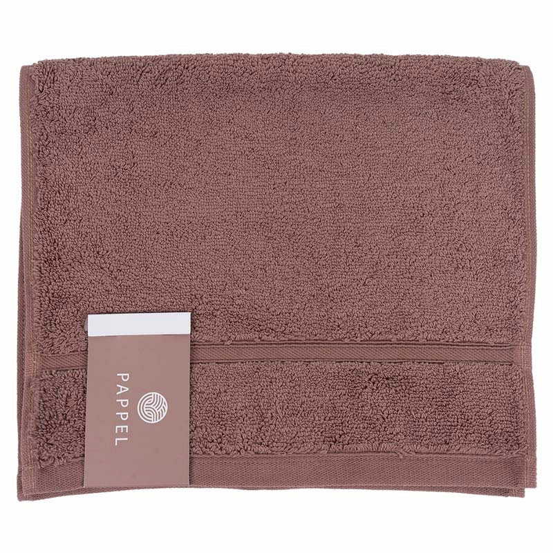 2 Полотенце махровое Pappel Cirrus/S 30x50см, цвет коричневый фото 2