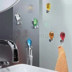 Серия номенклатуры фотографии большого размера Декоративный крючок Spirella Jewel Рубин фото 2