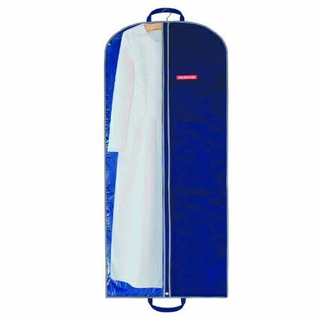 2 Чехол для одежды Hausmann 140x60см, синий фото 2