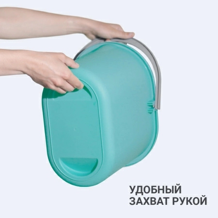 8 Ведро для мытья полов Hausmann 10л фото 8