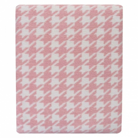 2 Плед 200x220см Pappel Scotch Jacquard, розовый фото 4