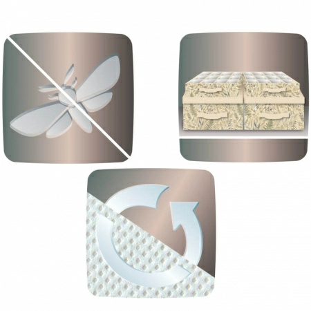 4 Чехол для одежды Hausmann Herbarium 137x60см фото 4