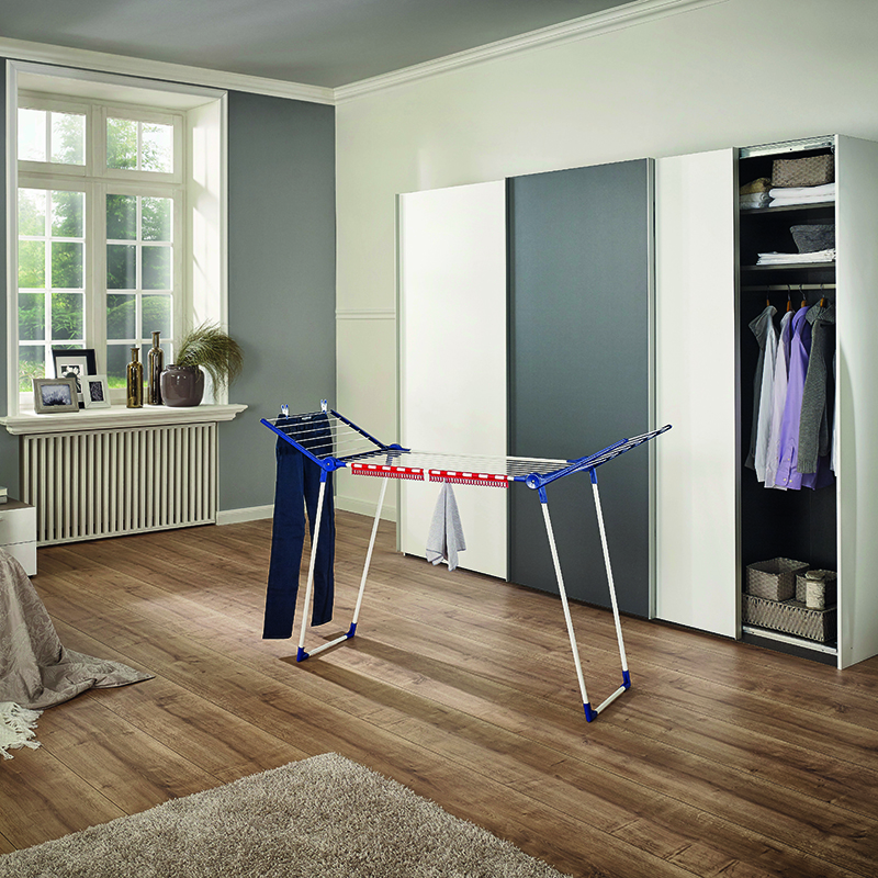 3 Сушилка для белья напольная, Leifheit Pegasus 150 Solid Slim, 55см фото 3